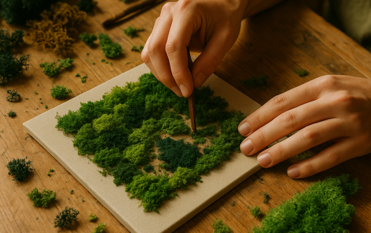 Milwaukee Moss Art Class